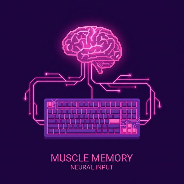 How Muscle Memory Works in Typing