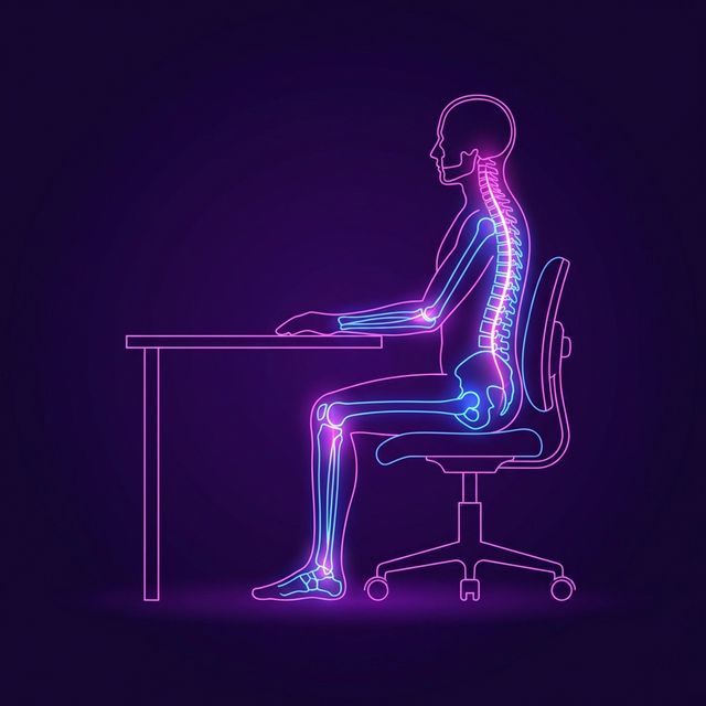 Proper Posture for Desk Workers: The Physics of Sitting